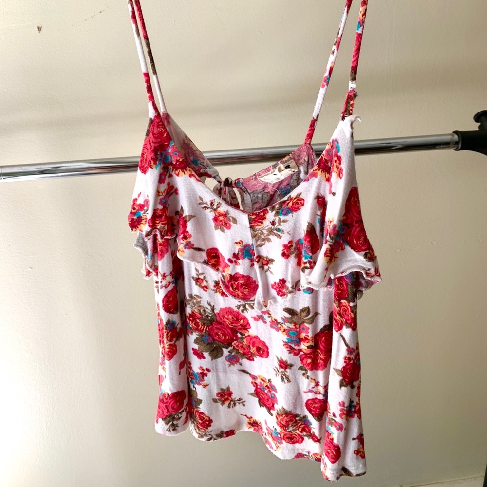 Floral tank top
